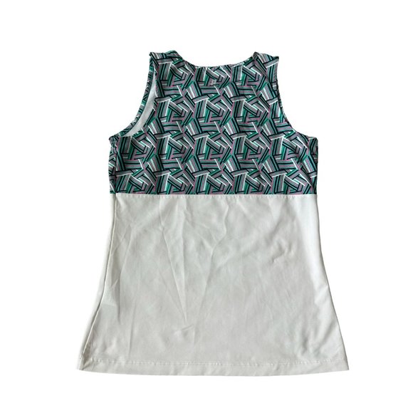 PRINCE Girls Graphic Print Tennis Tank Top Size Large - Picture 2 of 5